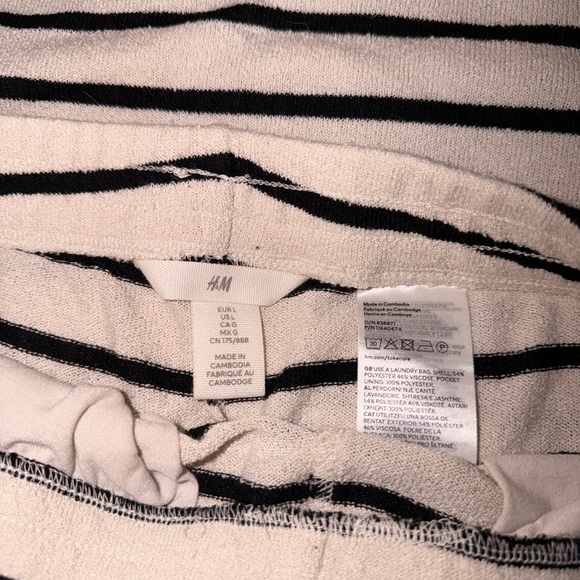 H&M Terry Cloth Striped Matching Set - Picture 5 of 6